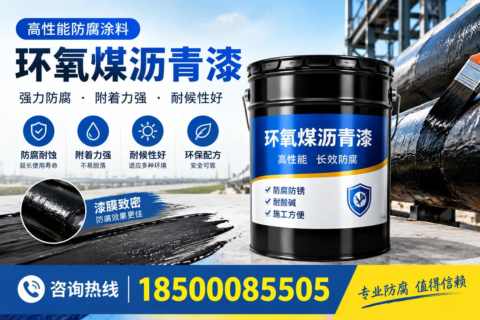 环氧煤沥青漆使用中的常见问题解答,武威用户必看